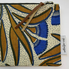 Load image into Gallery viewer, Small Clutch - River Gum in Cobalt
