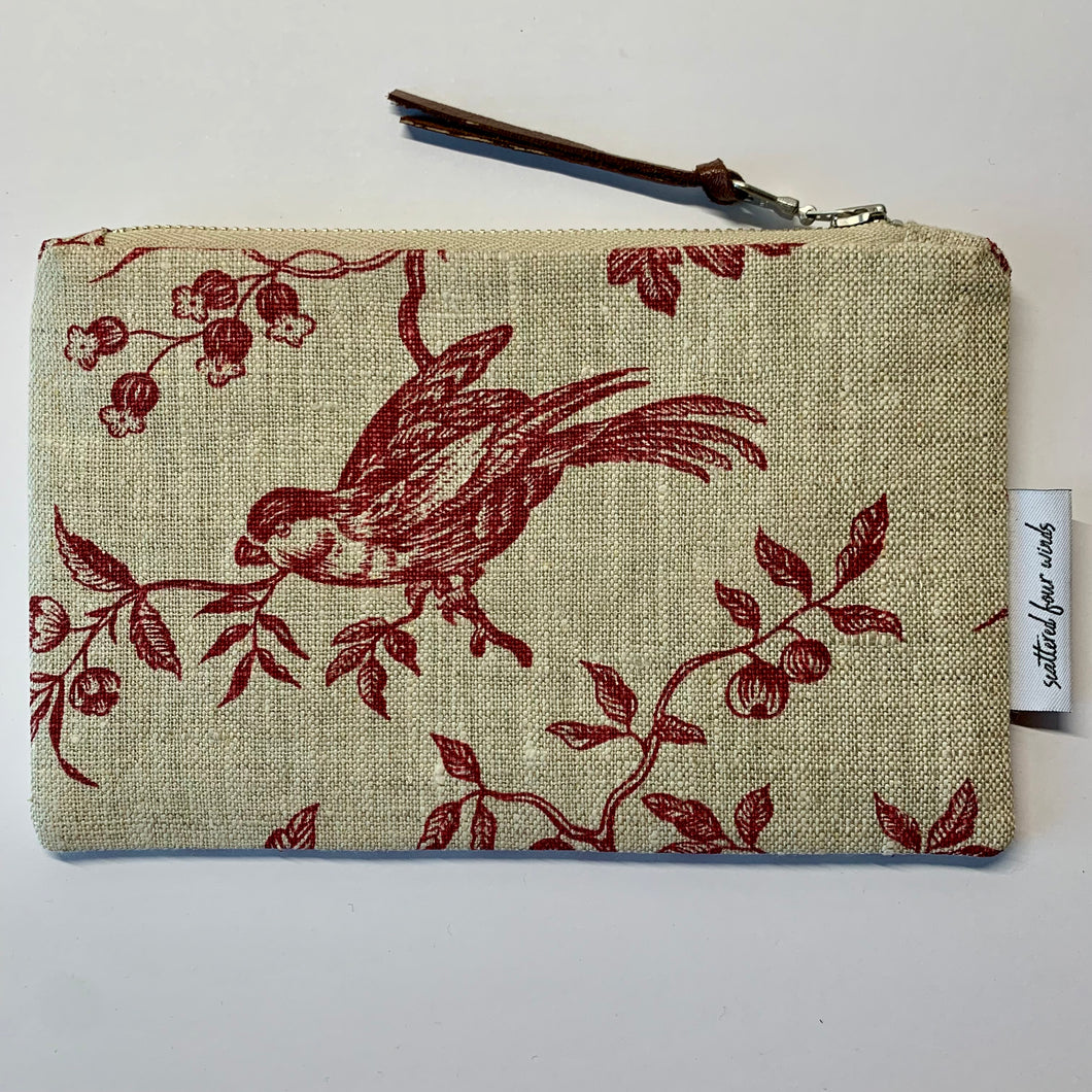 Coin Purse - Mesange Rouge