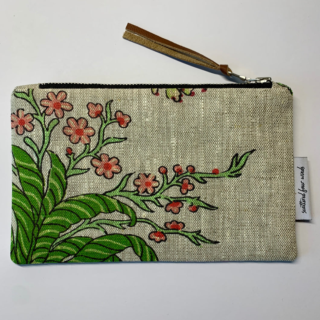 Coin Purse - Darjeeling Alstromeria