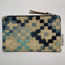 Load image into Gallery viewer, Small Clutch - Tapestry in Sea Blue
